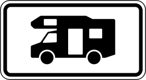 Wohnmobil Schild